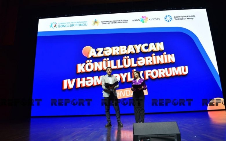 Azərbaycan Könüllülərinin IV Həmrəylik Forumu keçirilib