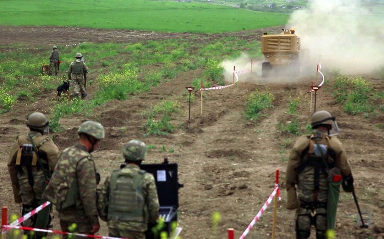 Qarabağ zonasında 41503 mina və partlamamış hərbi sursat aşkarlanıb