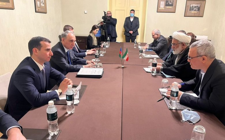 Kamran Əliyev İranın Baş prokuroru ilə Moskvada görüşüb