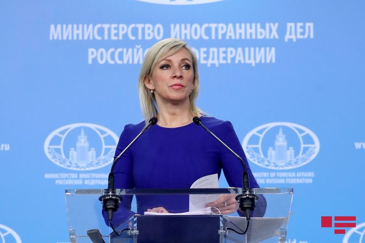 Zaxarova: "NATO-nun silah tədarükü Ukraynanı məhvə aparır"