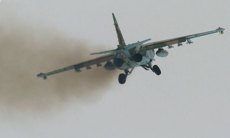 Rusiyanın "Su-25" təyyarəsi vurulub, pilot əsir götürülüb