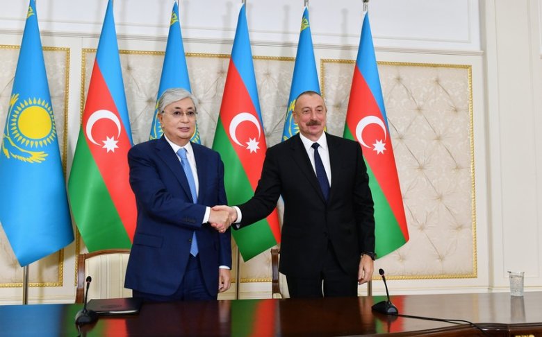 Azərbaycanla Qazaxıstan arasında bir sıra sənədlər imzalanıb
