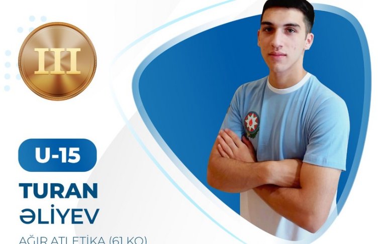 Avropa çempionatı: Turan Əliyev 3 medal qazanıb