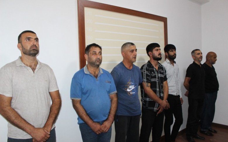 Polis Daxili Qoşunlarla birgə Balakəndə əməliyyat keçirib - 7 nəfər saxlanılıb