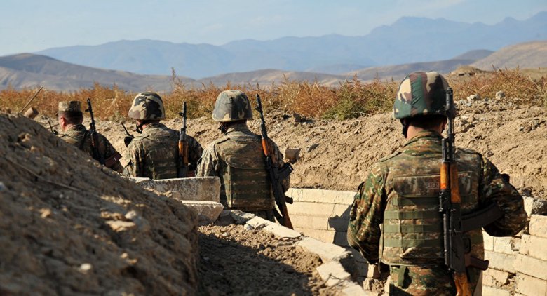 Qarabağdakı separatçıların silah-sursat anbarı dağıdılıb - Videolar