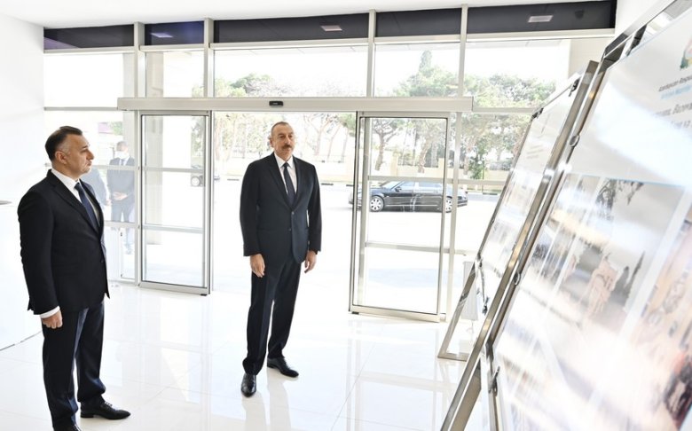 Prezident İlham Əliyev Respublika Vərəm Xəstəlikləri Sanatoriyasının açılışında iştirak edib