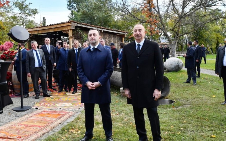 Gürcüstanın Mçxeti rayonundakı Muxrani sarayında mədəni proqram təqdim edilib 