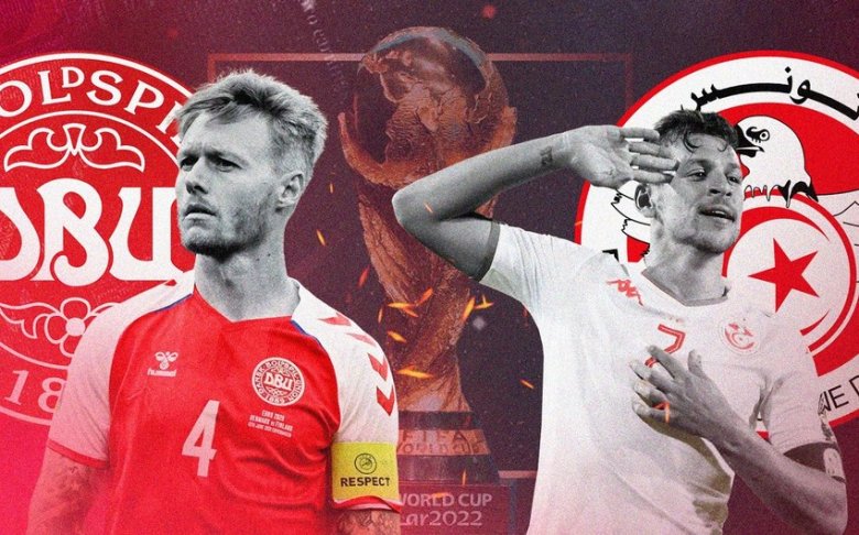 DÇ-2022: Danimarka - Tunis oyununda qol olmayıb