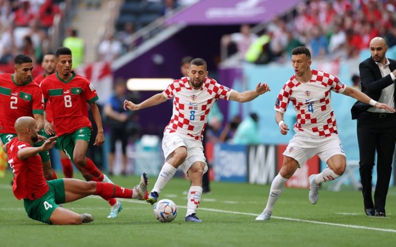 DÇ-2022: Mərakeş - Xorvatiya oyunu qolsuz bitib