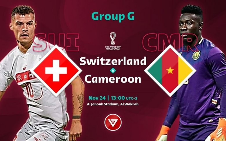 DÇ-2022: İsveçrə və Kamerun yığmalarının start heyətləri açqlanıb