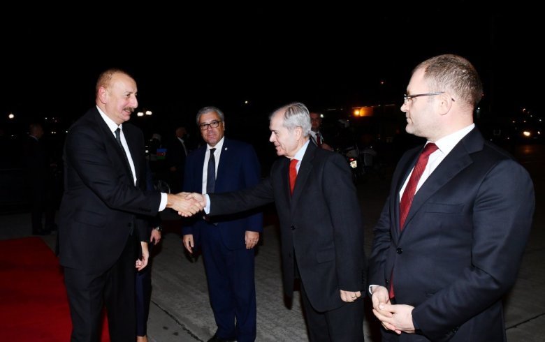 Azərbaycan prezidentinin Albaniyaya səfəri başa çatıb