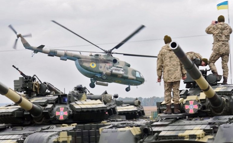 Ukraynaya hərbi texnikanın daşınması ləngiyir