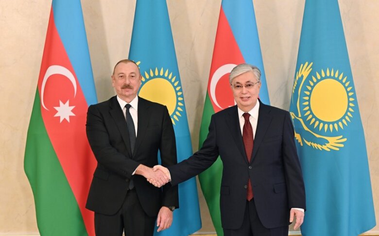 Astanada Azərbaycan prezidentinin şərəfinə rəsmi qəbul təşkil edilib
