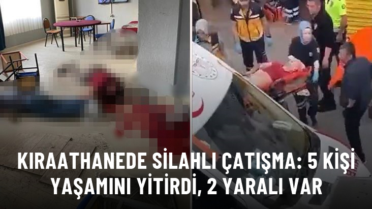 Türkiyədə atışma: 5 nəfər öldürülüb, yaralılar var