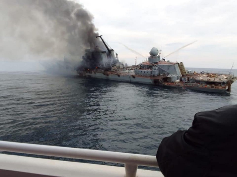 Ukrayna və Rusiyanın hərbi gəmiləri vurulub