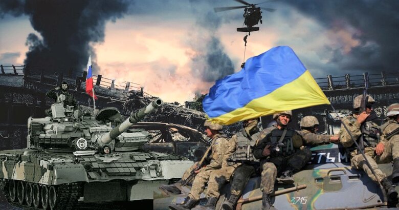 Ukraynanın silah-sursat anbarları və hərbi qatarı vurulub