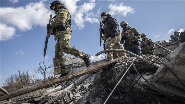 Ukrayna ordusu Baxmutda yüksəkliklərə nəzarəti bərpa edib