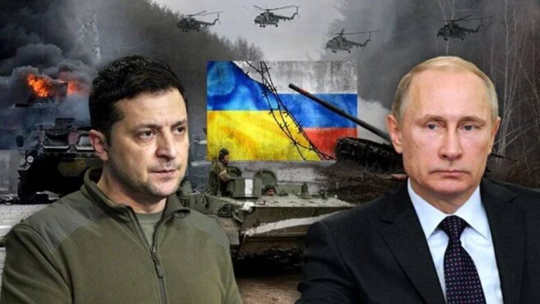 Ruslar Ukrayna ordusunun mövqelərini bombalayır