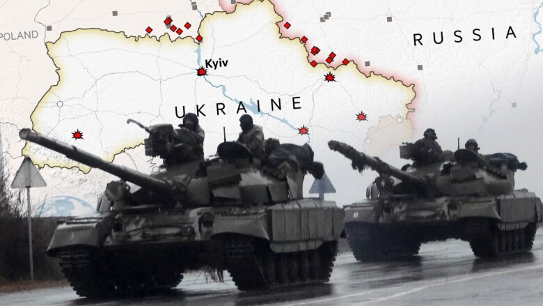 Rusiya-Ukrayna savaşı: hücumlar səngimir