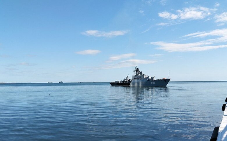 Rusiyanın hərbi gəmiləri Bakı limanını tərk edib