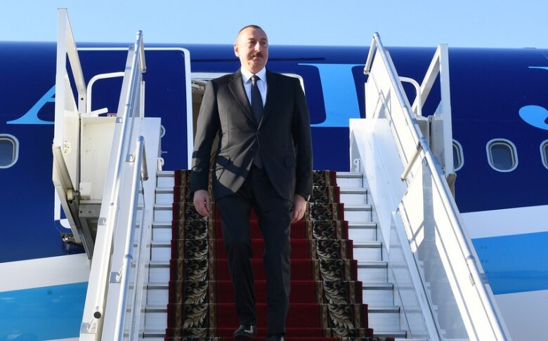 Azərbaycan prezidenti Dubaya gedib - (Yenilənib)