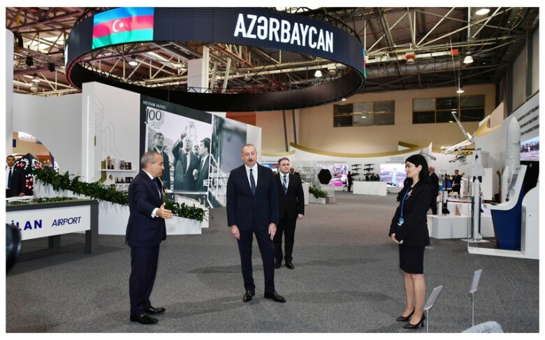 Prezident İlham Əliyev SPECA ölkələrinin sərgisinin açılışında iştirak edib