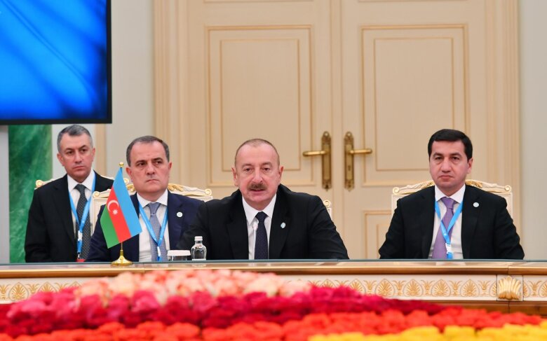Prezident Əliyev Astanada mühüm mesajlar verib - Çıxışın tam mətni