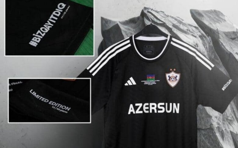 “Qarabağ” Xankəndidəki oyun üçün hazırlanmış xüsusi formaları satışa çıxarıb