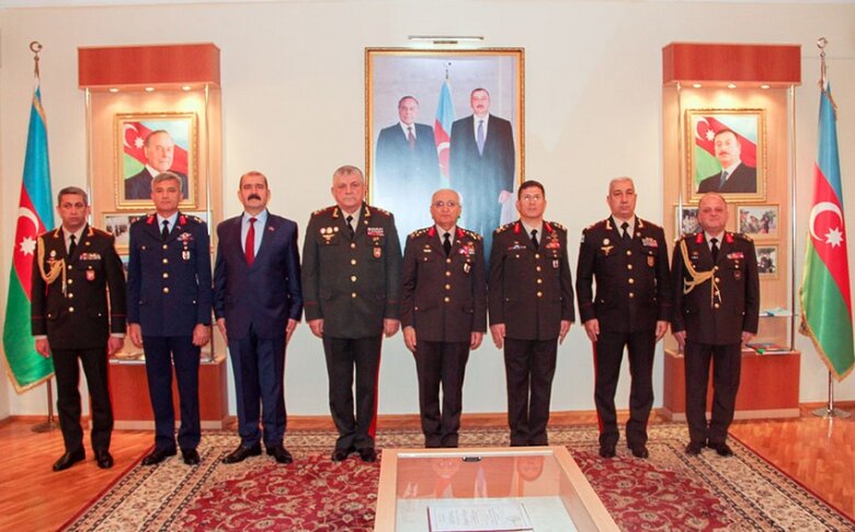 Azərbaycan və Türkiyə generalları arasında görüş olub