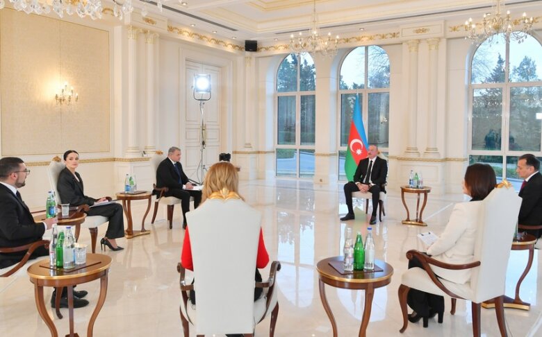 Prezident İlham Əliyev yerli televiziya kanallarına müsahibə verib - Tam mətn