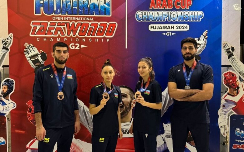 Beynəlxalq turnir: taekvondoçularımız 4 medal qazanıb
