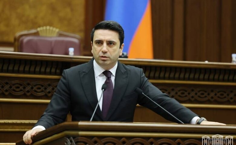 Ermənistan parlamentinin spikeri Rusiyanı ittiham edir
