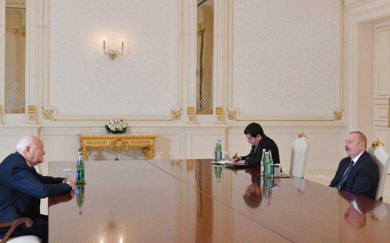 Prezident İlham Əliyev BMT ali nümayəndəsini qəbul edib