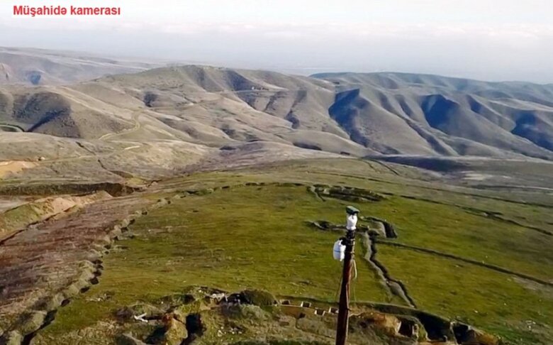 MN: "Ermənistanın 200-dən artıq müşahidə kameraları sıradan çıxarılıb" - Fotolar