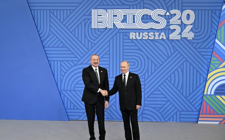 İlham Əliyev XVI BRICS Sammitinin keçirilməsi münasibətilə rəsmi ziyafətdə iştirak edib