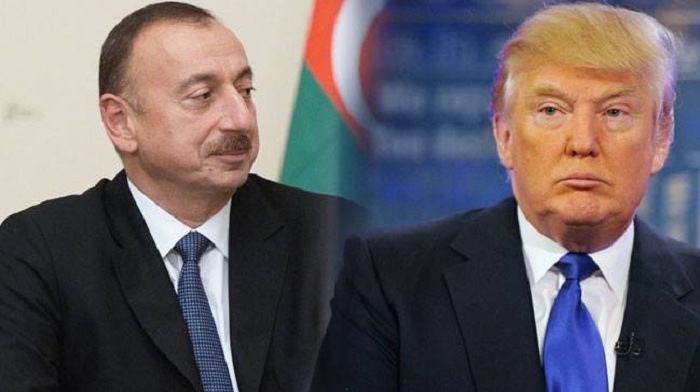 İlham Əliyevlə Donald Tramp arasında telefon danışığı olub