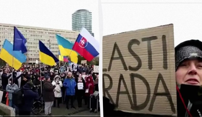 “Putini dayandırın!” - Slovaklar Fikonun Rusiyaya səfərinə qarşı çıxır