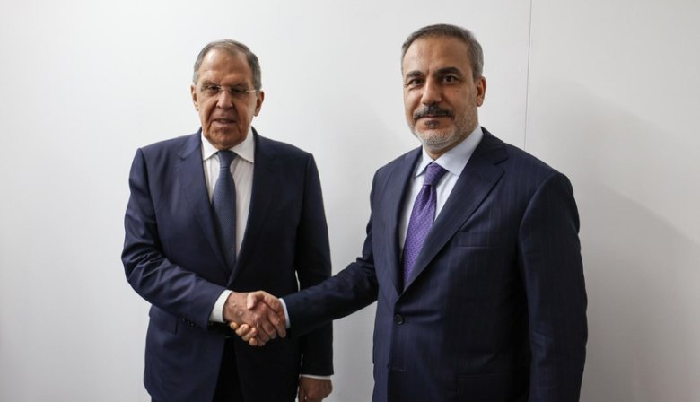 Hakan Fidanla Sergey Lavrov görüşüb