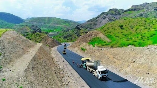 İşğaldan azad edilən ərazilərdə ötən il 3 min km yol salınıb