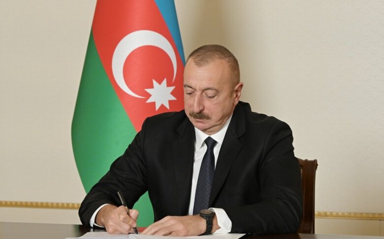 Prezident İlham Əliyev fərman imzalayıb