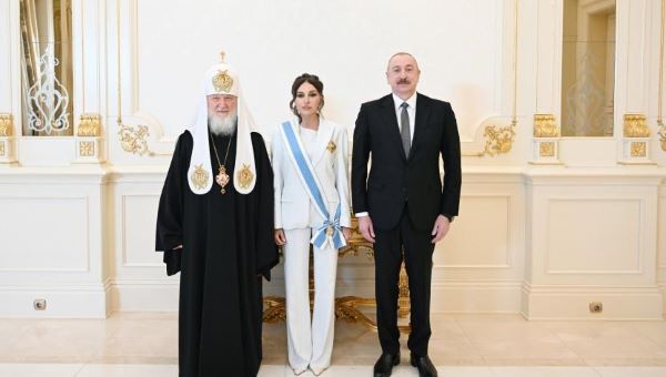 İlham Əliyev Rusiyanın Patriarxı Kirill ilə görüşüb - (Yenilənib)