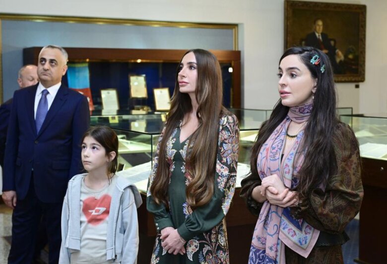 Leyla və Arzu Əliyevalar Naxçıvana səfər ediblər