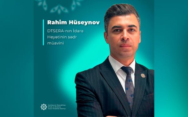 Departament müdiri Agentliyin sədr müavini təyin olunub