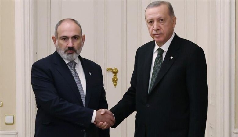 Paşinyan Ərdoğanla görüşə gedir