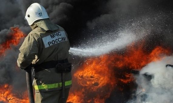 Xabarovskda qızıl mədəni yanır