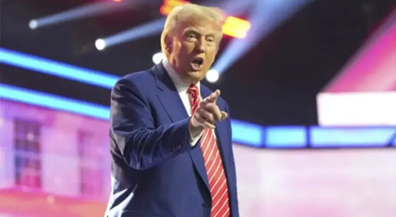 Donald Tramp etirazçıları hədələyir