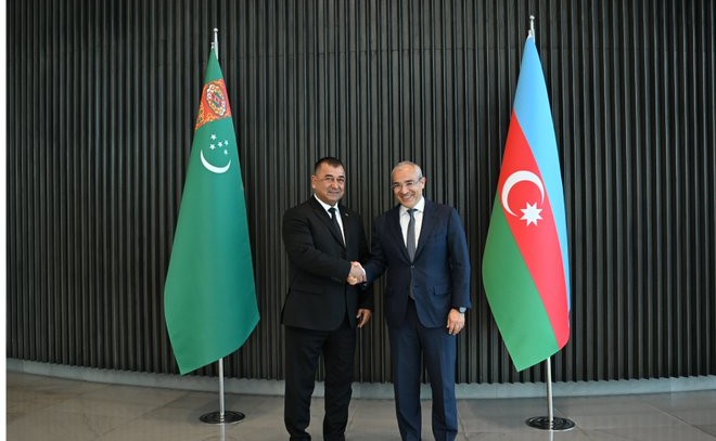 Azərbaycan-Türkmənistan Hökumətlərarası Komissiyasının növbəti iclası keçirilib