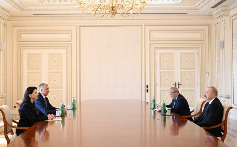 Prezident İlham Əliyev gürcüstanlı naziri qəbul edib