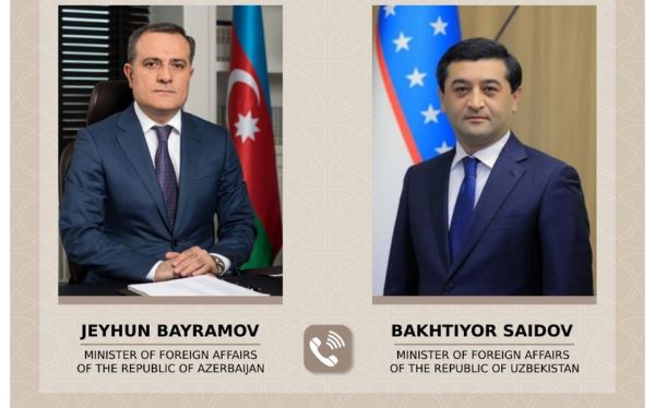 Bayramov Özbəkistanın XİN başçısı ilə telefonla danışıb
