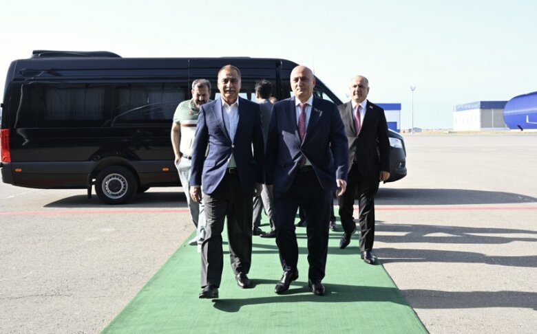 Pakistan Milli Assambleyasının sədri Azərbaycana gəlib